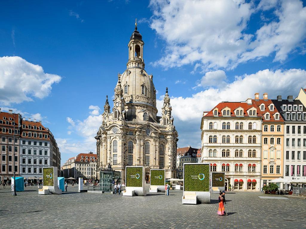Villa Eschebach - Ferienwohnung Dresden Buitenkant foto
